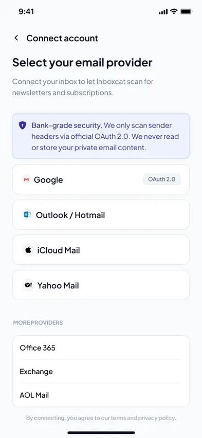 Trust-First Provider Connection