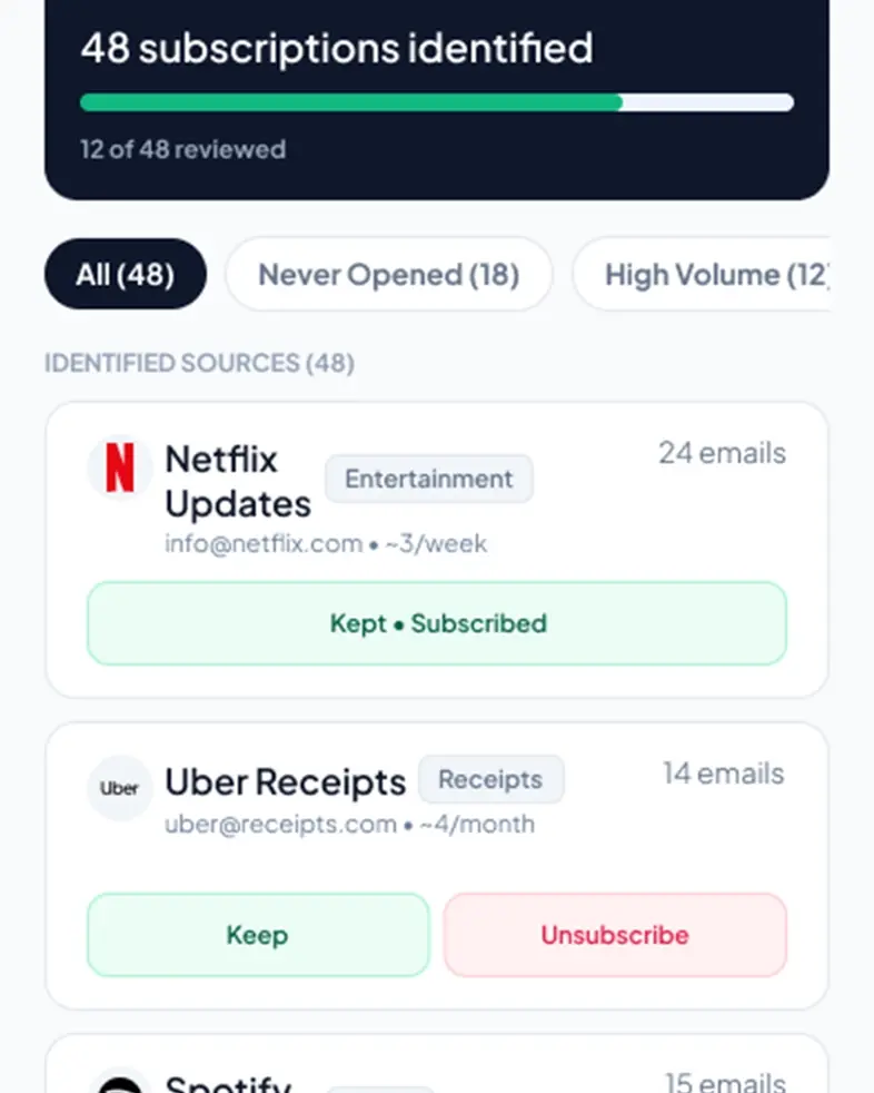 Persistent 'Kept' State Feedback